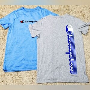 2 New Boys Champion t-shirt. Size 18/20 XXL